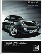 2005 SMART MTV ROADSTER BROCHURE DUITS, Nieuw