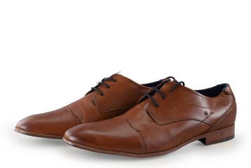 Bugatti Veterschoenen in maat 46 Cognac, Kleding | Heren, Bugatti, Overige kleuren, Verzenden, Zo goed als nieuw