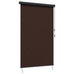vidaXL Rolgordijn Bruin 100 x 250 cm Stof en Aluminium, Verzenden, Nieuw
