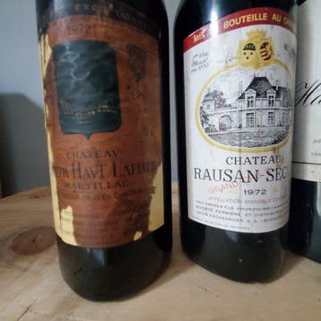 1972 Chateau Smith Haut Lafitte, Chateau Rausan Segla &, Nieuw