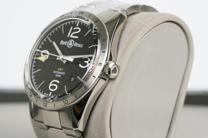 Bell & Ross - GMT - Automatic - Date - BR 123-93 - Heren -, Bijoux, Sacs & Beauté, Montres | Hommes