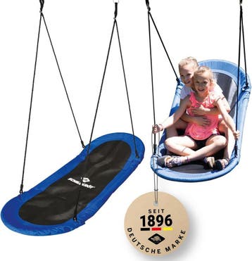 XXL Nestschommel tot 150kg | Tweede kansje | OP = OP, Kinderen en Baby's, Speelgoed | Buiten | Speeltoestellen, Verzenden, Zo goed als nieuw