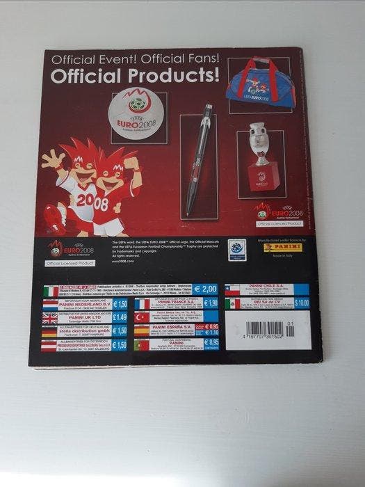 2008 Panini Cristiano Ronaldo - 1 Compleet album - Excellent, Collections, Autocollants