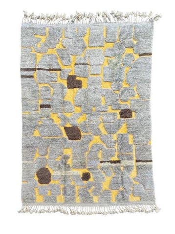Marokkaans modern Berber-handgemaakt tapijt - Vloerkleed -, Huis en Inrichting, Nieuw