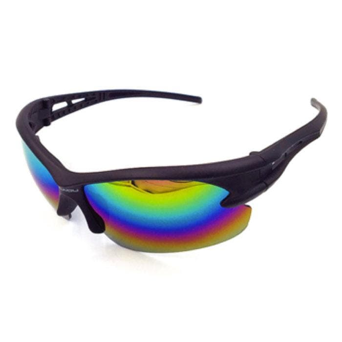 Gepolariseerde Ski Zonnebril - Sport Skibril Shades Zwart, Bijoux, Sacs & Beauté, Lunettes de Soleil & Lunettes | Hommes, Envoi