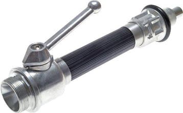 9 mm straalpijp G 2 Buitendraad Gesmeed Aluminium & Rubber, Verzenden, Nieuw