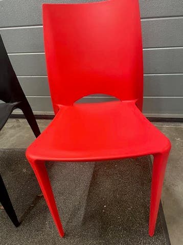 design terras stoel, Tuin en Terras, Ophalen, Nieuw, Kunststof, Stapelbaar