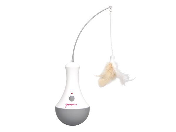 Veiling - Playme Elektrisch Kattenspeeltje veer op batterije, Animaux & Accessoires, Jouets pour chats