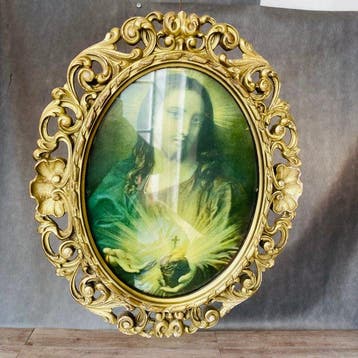 Lijst - Hout, gouden