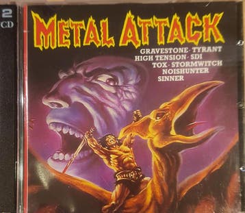Various - European Metal Attack, Cd's en Dvd's, Verzenden, Gebruikt