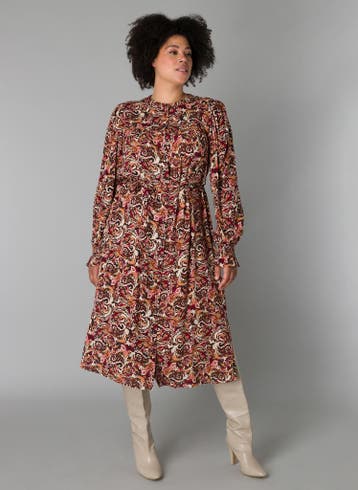 YESTA jurk SageX-0(44)Maat 42/44 (L), Verzenden, Nieuw, Maat 42/44 (L), Overige kleuren