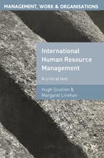 International Human Resource Management 9780333741399, Verzenden, Zo goed als nieuw, Hugh Scullion