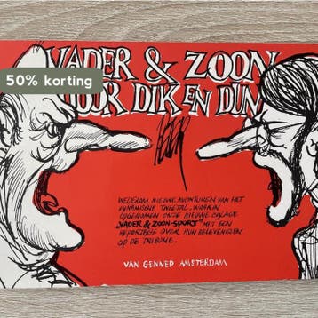 Vader en zoon door dik en dun 9789060122037 Straaten, Boeken, Stripverhalen, Verzenden, Gelezen, Straaten