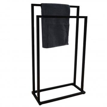 Handdoekenstandaard Zwart | Staal | OP=OP, Huis en Inrichting, Minder dan 50 cm, Nieuw, Ophalen of Verzenden, Minder dan 100 cm