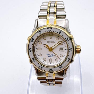 Seiko - Scuba - Sans prix de réserve - 3E25-0A30 - Homme -, Handtassen en Accessoires, Horloges | Antiek