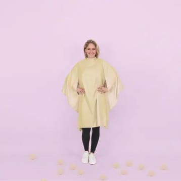 Trend Design Skinny Kapmantel- Drukknopen (Kapmantels), Handtassen en Accessoires, Uiterlijk | Haarverzorging, Verzenden, Nieuw