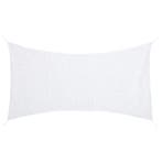 vidaXL Camouflagenet met opbergzak 292x213 cm wit, Verzenden