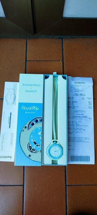 Swatch Royal Pop - Swatch × Audemars Piguet BLAUE ACHT -, Nieuw