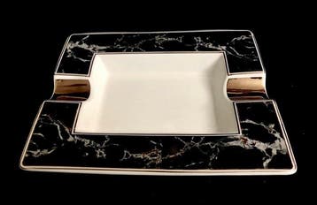 Angelo - Angelo - Asbak - A superb “ simil black marble and, Nieuw