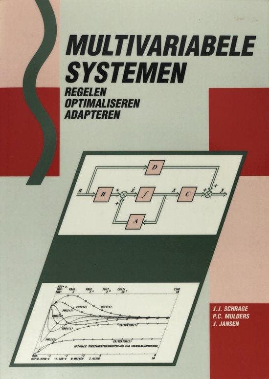 Multivariabele systemen - Schrage, Boeken, Overige Boeken, Verzenden