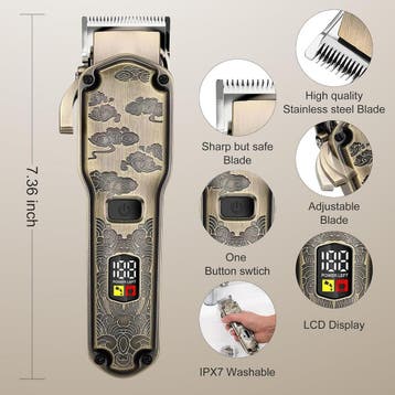 Precisie Trimmer set | Retour deal | Knip je baard als ee..., Verzenden, Zo goed als nieuw, Scheren en Epileren