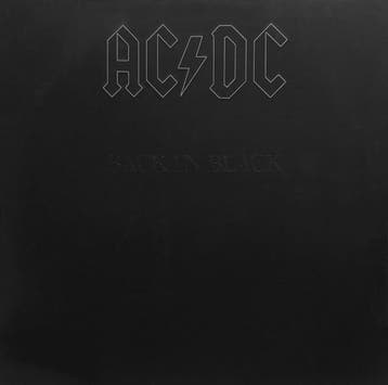 AC/DC - Back In Black, Verzenden