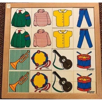 Educo Heel en half kleding en muziekinstrumenten (zie omschr, Verzenden