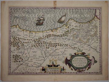 Spanje - Baskische Autonome Gemeenschap; Mercator/Hondius -, Boeken, Atlassen en Landkaarten, Nieuw