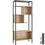 tectake Wandkast Hastings 75x31x170,5cm - Industrieel licht, Huis en Inrichting, Verzenden, Nieuw