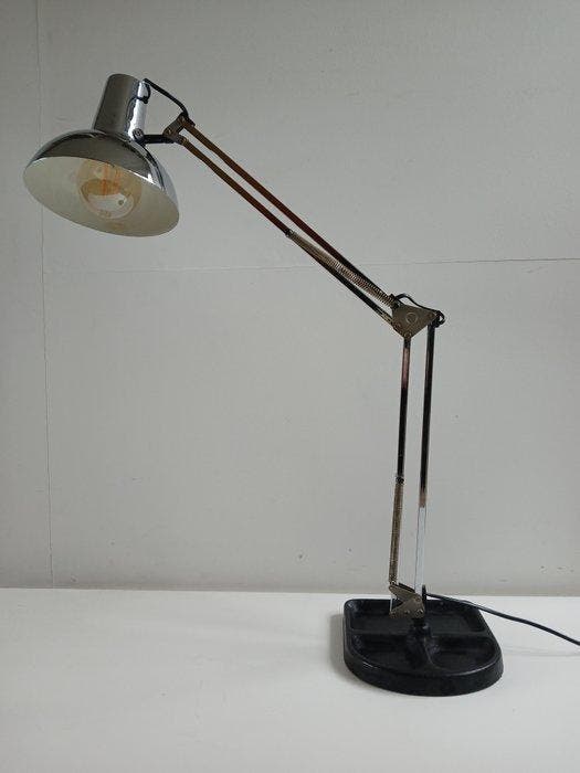 Louis Poulsen - Lampe de bureau - Chrome - Design Classique, Antiek en Kunst, Antiek | Verlichting