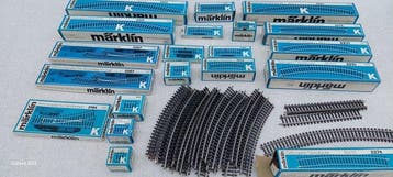 Märklin H0 - Modeltreinsporen (130) - Meerdere originele