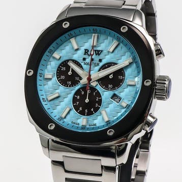 RSW - Swiss Made Chronograph Watch - RSWM146-SB-9A - Sans, Nieuw