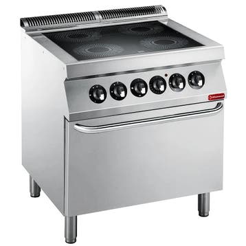 Glaskeramisch Fornuis + Oven | MAXIMA 700+ | Elektrisch | 4, Verzenden