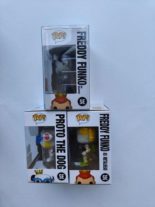 Funko - Funko Pop - Set Freddy Funko : Freddy Funko as, Antiek en Kunst, Antiek | Speelgoed