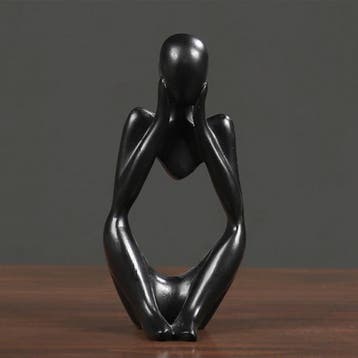 Denker Sculptuur Abstract Beeld - Decor Standbeeld Ornament, Verzenden, Nieuw