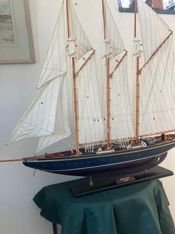 Maritieme objecten - 110 cm Marco Polo Como - Hout, Katoen-
