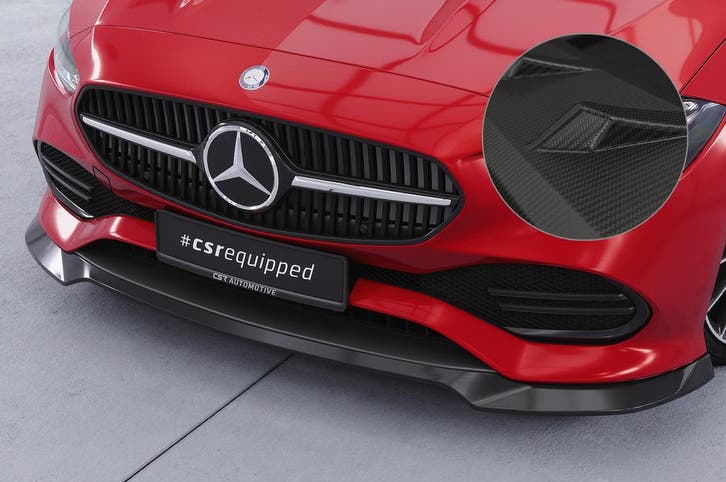 Cup spoiler lip met ABE voor Mercedes Benz C-Klasse W206 / S, Auto-onderdelen, Carrosserie, Nieuw, Verzenden