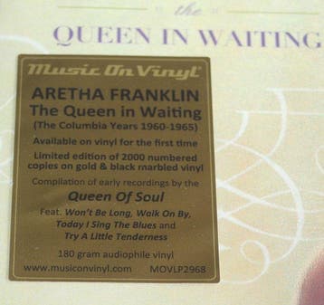 Aretha Franklin - The Queen In Waiting (The Columbia Years, CD & DVD