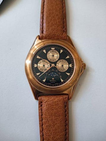 Breil - triple calendar Moonphases Swiss Made - Zonder, Nieuw