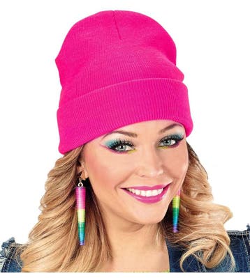 Neon Roze Muts, Verzenden, Nieuw