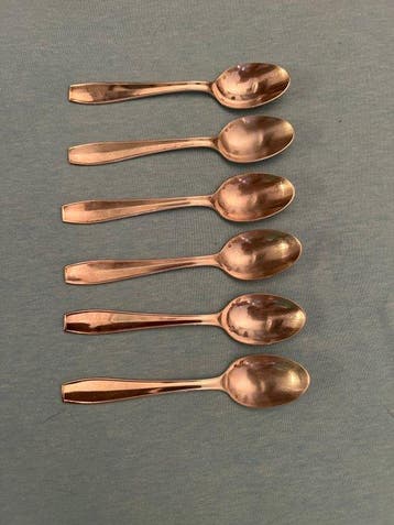Christophe de la Fontaine - Lepel (6) - .925 zilver, Antiek en Kunst