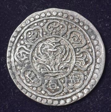 Tibet. 1 Tangka 1880-1894 (Zonder minimumprijs)