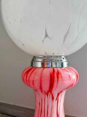 Staande lamp - Muranoglas, Antiek en Kunst