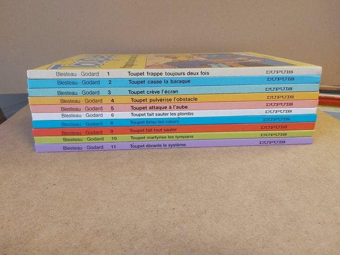 Toupet T1 à T6 + T8 à T11 - 10x C - EO/Ré - 10 Album -, Boeken, Stripverhalen