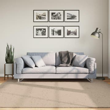 vidaXL Vloerkleed HUARTE laagpolig zacht wasbaar 200x200cm, Verzenden