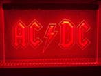 ACDC rock muziek neon bord lamp LED verlichting reclame lich, Verzenden