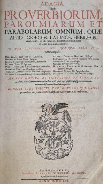 Desiderius Erasmus, Hadrianus Junius, Polydorus Vergilius, Antiek en Kunst