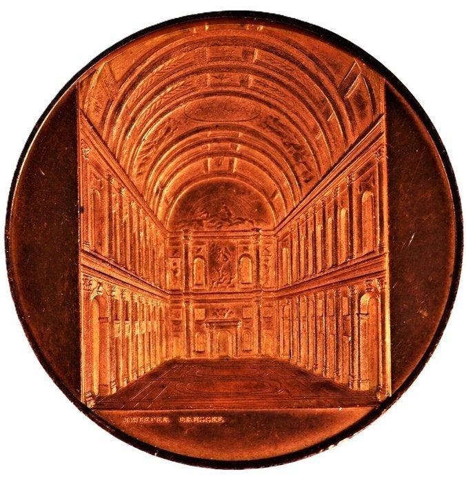 Nederland, België. Historical Medal Stadhuis te Amsterdam,, Postzegels en Munten, Munten | Nederland