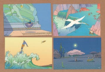 Moebius - 49 Cartes postales - Moebius - 2022, Livres