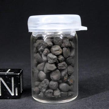 Chelyabinsk meteoriet nano-individuen - 8 g, Verzamelen, Mineralen en Fossielen